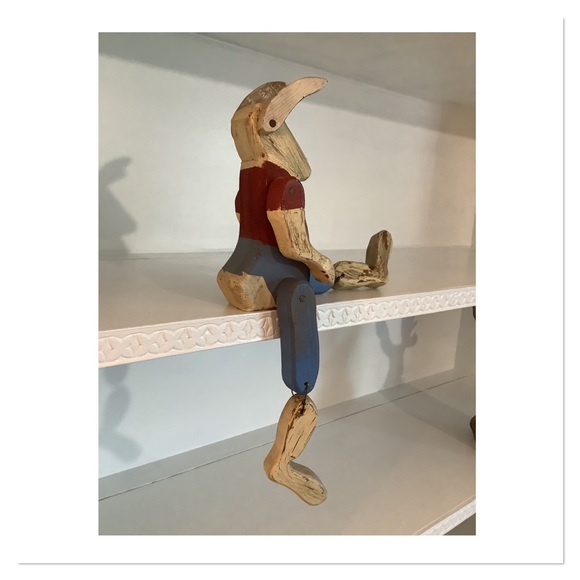 Wood Dog Shelf Sitter - Picture 3 of 4